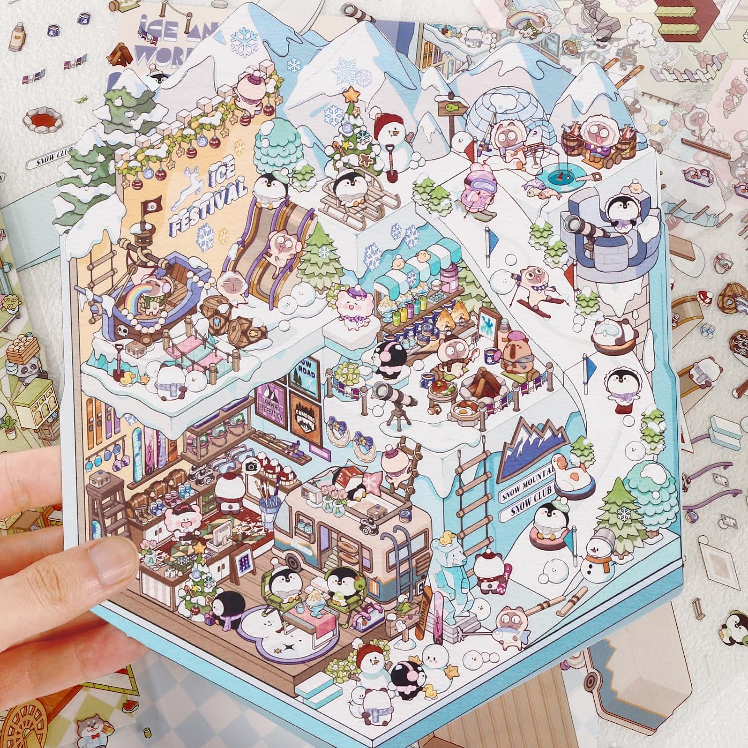 Plus Size Ice World Set