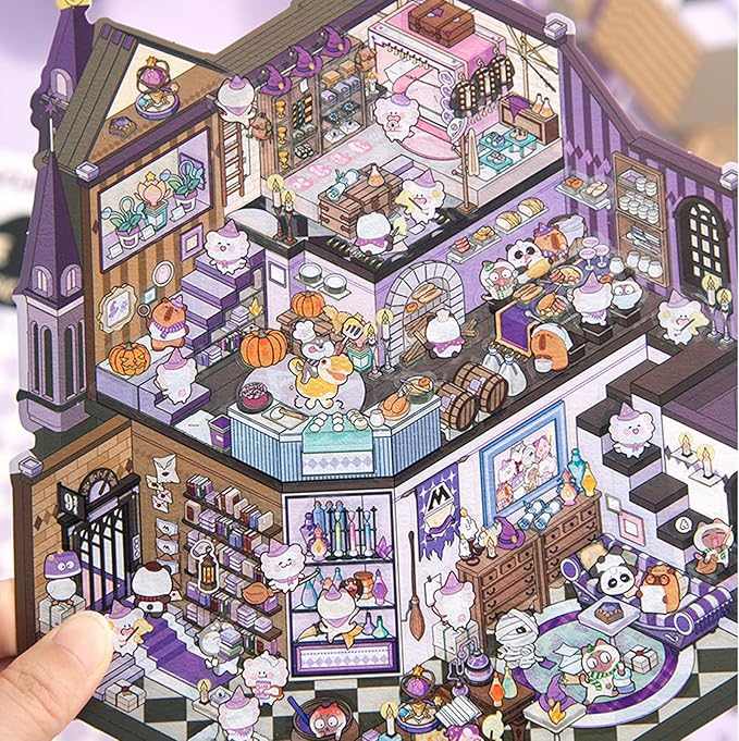 Plus Size Purple Castle Set