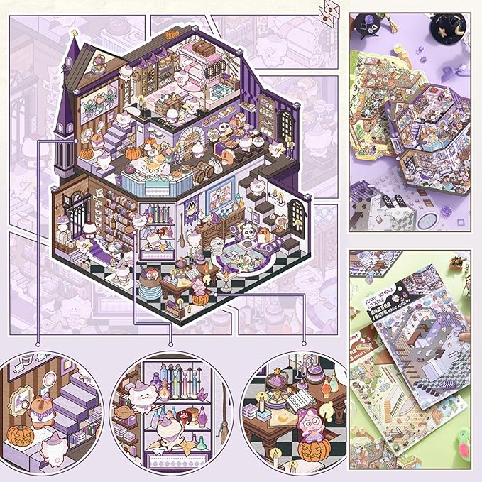 Plus Size Purple Castle Set