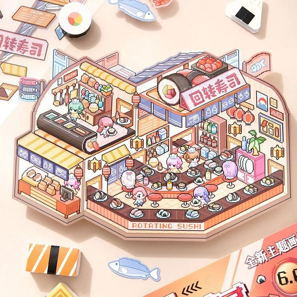 Plus Size Sushi House Set