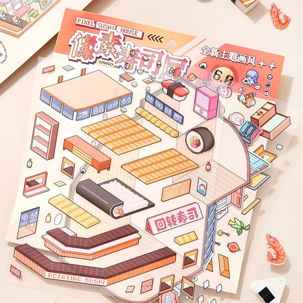 Plus Size Sushi House Set