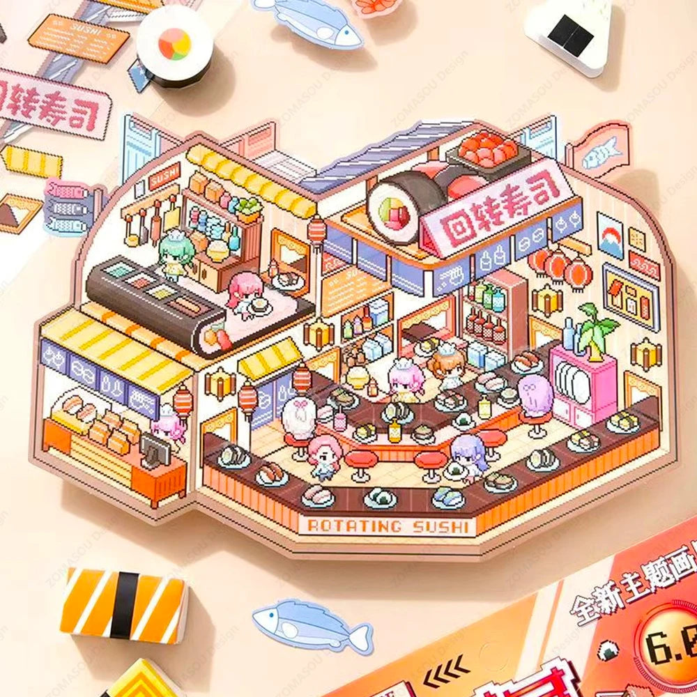 Plus Size Sushi House Set