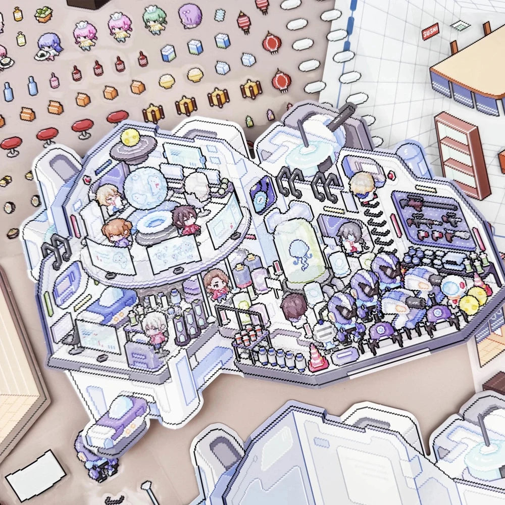 Plus Size Space Station Set